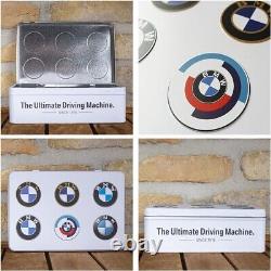 Vintage Style Retro Lidded Storage Tin BMW German Ultimate Car Driving Machine