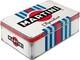 Vintage Style Retro Lidded Storage Tin Martini L'aperitivo Classic Brand