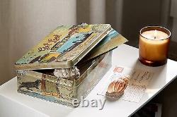 Vintage Style Retro Lidded Storage Tin VW Volkswagen Get Lost Surf Surfing