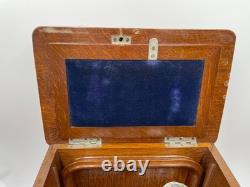 Vintage Tantalus Cabinet with Drawer and Tray, see description