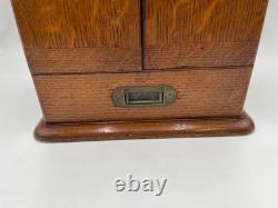 Vintage Tantalus Cabinet with Drawer and Tray, see description