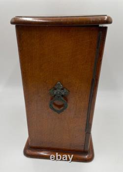 Vintage Tantalus Cabinet with Drawer and Tray, see description