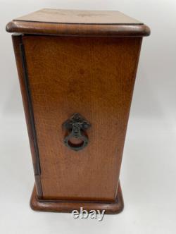 Vintage Tantalus Cabinet with Drawer and Tray, see description