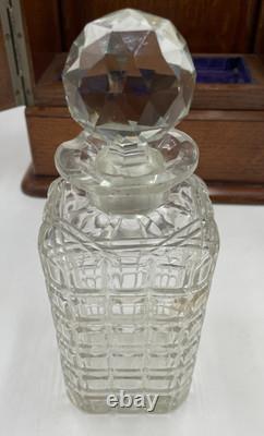 Vintage Tantalus Cabinet with Drawer and Tray, see description