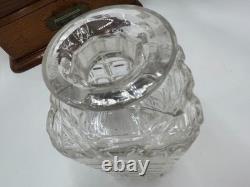 Vintage Tantalus Cabinet with Drawer and Tray, see description