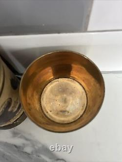 Vintage Tea Coffee Sugar Canisters Brass