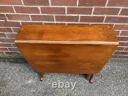 Vintage Teak Dining Table Mid Century Drop Leaf Gate Leg Retro 60s 70s