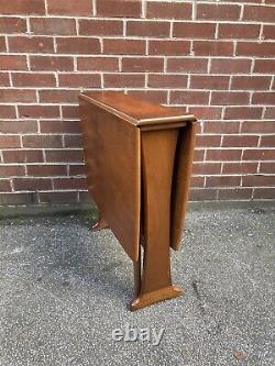 Vintage Teak Dining Table Mid Century Drop Leaf Gate Leg Retro 60s 70s