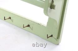 Vintage Towel Holder Hook Rail Wood Retro 50s 60s Kitchen