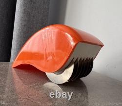 Vintage USSR Space Age Spaghetti Maker Mid-Century Orange Plastic Kitchen Decor