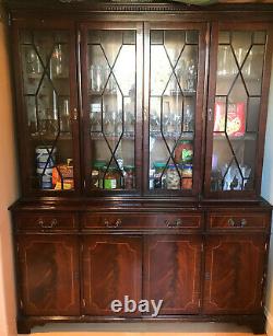 Vintage Victorian Style Display Cabinet Dresser Sideboard Bookcase Cupboard