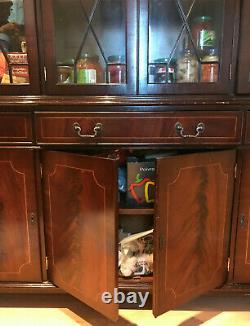 Vintage Victorian Style Display Cabinet Dresser Sideboard Bookcase Cupboard