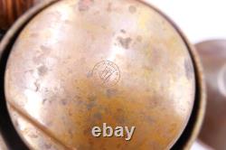 Vintage Wagner West Germany Copper with Recipe Fondue Pot Retro Kitchen Decor