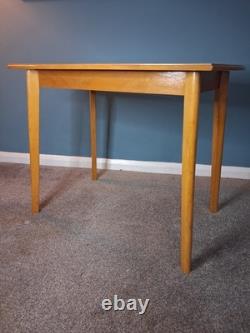 Vintage Walnut Formica Dining Table Mid Century Modern