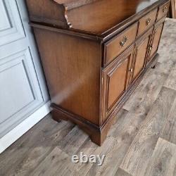 Vintage Wood Antique Style Oak Welsh Dresser Country Farmhouse Style Kitchen