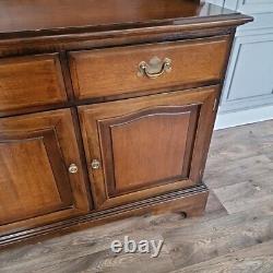 Vintage Wood Antique Style Oak Welsh Dresser Country Farmhouse Style Kitchen