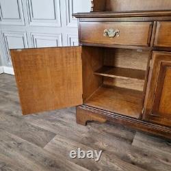 Vintage Wood Antique Style Oak Welsh Dresser Country Farmhouse Style Kitchen