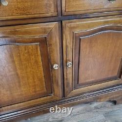 Vintage Wood Antique Style Oak Welsh Dresser Country Farmhouse Style Kitchen