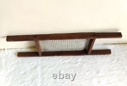 Vintage Wooden Cheese Grater and Shredder Retro Kitchen Accessory Old WN97