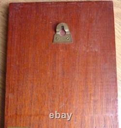 Vintage Wooden Wall Plaque Pears Soap Girls Matchless for the Complexion