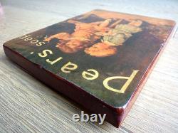 Vintage Wooden Wall Plaque Pears Soap Girls Matchless for the Complexion