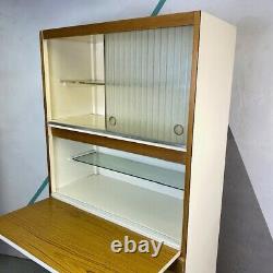 Vintage Yellow Kitchen Larder Storage Cupboard 1970s Mid Century Retro