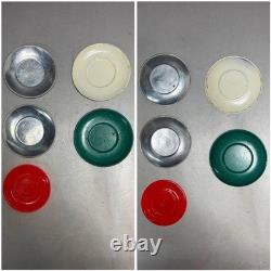 Vintage Yoshimaru Tin Kitchen Set, Retro Toy, Collectible, Rusty, 21 Pieces