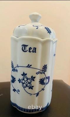 Vintage ceramic kitchen canister set