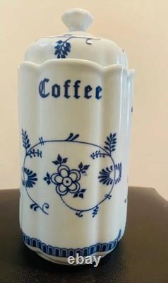 Vintage ceramic kitchen canister set