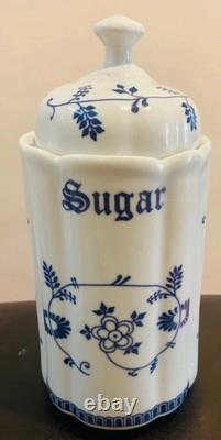 Vintage ceramic kitchen canister set