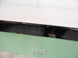 Vintage enamel topped 1950s Kitchen prep pastry table or vintage office desk