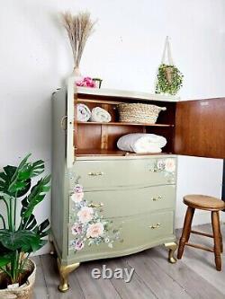 Vintage linen cupboard