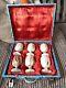 Vintage Marble Onyx Goblets Wine Glasses
