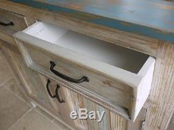 Vintage painted sideboard multi Retro style Storage Chest console