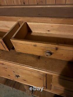 Vintage pine welsh dresser