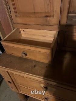 Vintage pine welsh dresser