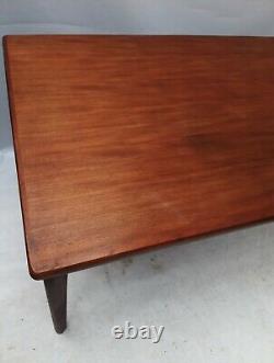 Vintage retro Mid Century wooden teak kitchen dining table Danish work desk 60's