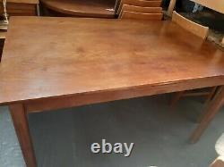 Vintage retro Mid Century wooden teak pub kitchen dining table desk 60s 70s