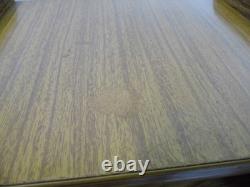 Vintage retro Telephone seat bench storage cupboard 1970s teak effect Hall seat