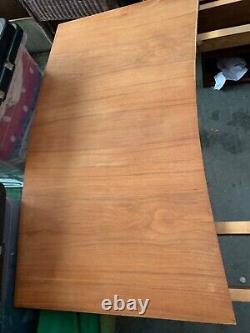 Vintage retro antique Danish mid century extending kitchen dining table MCM 70s