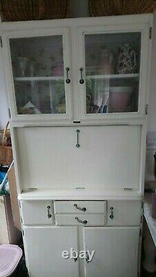 Vintage retro kitchenette buffet larder cupboard wooden pantry 50's kitchen