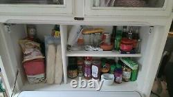 Vintage retro kitchenette buffet larder cupboard wooden pantry 50's kitchen