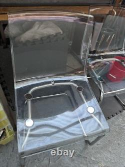 Vintage retro mid century Modern kitchen dining MCM chairs Ikea Tobias Chrome 4