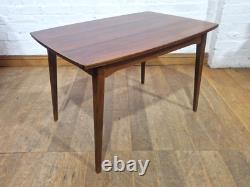 Vintage retro mid century metamorphic side console to a kitchen / dining table