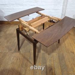 Vintage retro mid century metamorphic side console to a kitchen / dining table