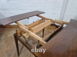 Vintage retro mid century metamorphic side console to a kitchen / dining table