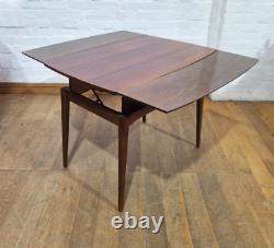 Vintage retro mid century metamorphic side console to a kitchen / dining table
