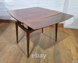 Vintage retro mid century metamorphic side console to a kitchen / dining table