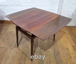 Vintage retro mid century metamorphic side console to a kitchen / dining table