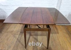 Vintage retro mid century metamorphic side console to a kitchen / dining table